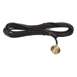 TXNMO58UNC Montaje para Antena Móvil / Impedancia 50Ω / Cable RG58U 5 m (16.4 ft) / Montaje NMO 3/4" / Sin Conector