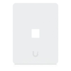 UBIQUITI UACC-WP-KEYSTONE-V-1P Placa Keystone / 1 Puerto / Superficie Pintable / Montaje Vertical / 4 Piezas / Policarbonato y Acero SGCC