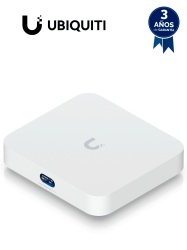 UBIQUITI UBI3940006 UBIQUITI UCG-ULTRA - UniFi Cloud Gateway Router multiWAN para balanceo/failover Integra UniFi Network para administrar hasta 30 dispositivos UniFi (1) puerto WAN 1/2.5 GbE y (4