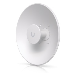 UBIQUITI UISP-DISH-MINI Antena Direccional Tipo Plato / 26 dBi / 5150-6875 MHz / Resistencia Viento 200 km/h (124 mph) / Montaje en Poste Ø32-76 mm