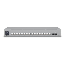 UBIQUITI USW-PRO-MAX-16 Switch Capa 3 Administrable / 16 Puertos / 4x 2.5 GbE / 12x GbE / 2x SFP+ 10G / EtherLight RGB / Pantalla Táctil 1.3"