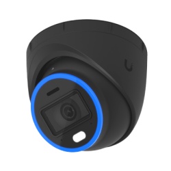 UBIQUITI UVC-AI-TURRET-B Cámara IP Turret / 4K 8 Megapixel / Ángulo Ultra-Ancho 109.9° / IR 40 m (131.2 ft) / AI Reconocimiento Facial y de Matrículas / LED Color Nocturno / Audio Bidireccional / PoE+ / IP66 IK08