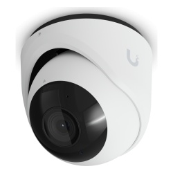 UBIQUITI UVC-G6-TURRET-W Cámara IP Turret / 4K UHD 8 MP / IR 30 m (98.4 ft) / HDR / Detección Inteligente AI / IK04 / IP66 / PoE