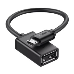 UGREEN 10396 Adaptador OTG Micro USB Macho a USB 2.0 A Hembra