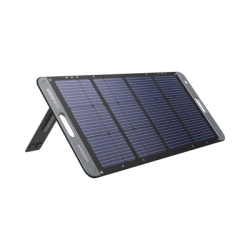 UGREEN 15113 Panel Solar Plegable 100W / Recomendado para el Power Station Portable de 600W UGREEN / Alta Eficiencia de Conversion / Alineacion Inteligente de la Luz Solar / Resistente Al Agua Y Durad