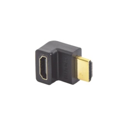 UGREEN 20110 Adaptador HDMI de 90 Grados Macho a Hembra / Hacia Arriba / HDMI 2.0 4K@60Hz / Proporciona Flexibilidad Sin Doblar los Cables HDMI