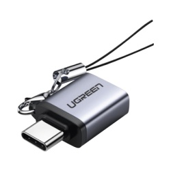 UGREEN 50283 ADAPTADOR USB-C 3.1 MACHO A USB 3.0 A HEMBRA OTG