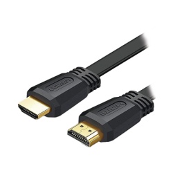 UGREEN 50821 Cable HDMI 2.0 Plano de 5 Metros (16.40 Pies) / 4K@60Hz / HDR / 3D / HEC (Canal Ethernet HDMI) / ARC (Canal de Retorno de Audio) / Color Profundo de 48 Bits / Audio de 32 Canales / HDCP /