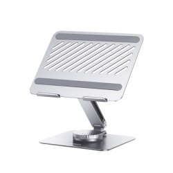 UGREEN 90849 Soporte Giratorio de Aluminio para Laptop | Giratorio 360Â° | Funcion de Bloqueo | Soporta Laptops de 10 a 17.3 | Capacidad de Carga 5Kg | Excelente Estabilidad | Diseno Ergonomico | Altu