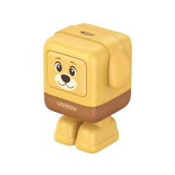 UGREEN X608 Cargador UNO Animal Puppy 30W GaN / Diseño Canino / USB-C / Compacto 34x34.9x44.4 mm (1.34x1.37x1.75 in) / Multi-Voltaje 5V-20V / Protección Avanzada