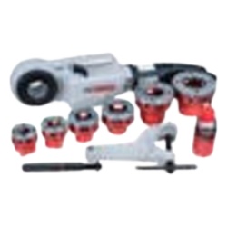 URREA SYS-862 Tarraja Electrica para Tubo / 1010 W / Capacidad 1/2"-2" / Velocidad Roscado 25-15 rpm / Reversa 58 rpm / Peso 6 kg / Doble Aislamiento / Incluye Adaptadores Monoblock y Euroblock