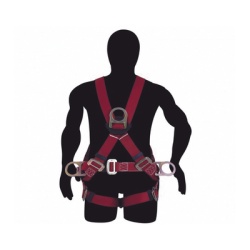 URREA SYS-USA7A Arnes de Suspension con Cinturon Talla 36-40 (4 Argollas)