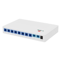 V-SOL V1809PU Splitter Activo 1x8 para Alimentacion de 8 Dispositivos POF 1 Puerto de cascadeo para continuidad puertos SC/UPC