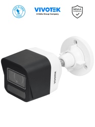 VIVOTEK VIV0030024 VIVOTEK IB9380-HTV-V2 - Camara IP bullet exterior 5 MP lente varifocal 2.7-13.5mm Smart IR 30m WDR Pro IA Smart Search Microfono integrado Ciberseguridad Trend Micro IP66 IK
