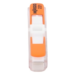 WAGO 221-2401: conector de empalme en línea de 2 conductores, CAGE CLAMP® con palancas, 4 mm² - Img 4