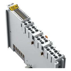 WAGO 750-1405: módulo de entrada digital de 16 canales, 24 VDC, filtro de 3 ms, Push-in CAGE CLAMP®