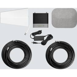WilsonPRO / weBoost 530-145 KIT Amplificador de Senal Celular HOME COMPLETE | Mejora la Senal Celular de todos los Operadores | Cubre areas en interior de hasta 1200 m² con 4 antenas