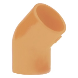 XTRALIS VP-ELB-45 Codo de 45 Grados para Tuberia de Â¾? / para Detectores de Humo por Aspiracion VESDA / Caja con 10 Piezas
