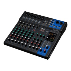 YAMAHA MG12XUK Mezcladora de Audio Analogica / 12 Canales / 6 Entradas Microfono-Linea / 2 Entradas Estereo / Efectos Integrados / USB / Phantom +48V