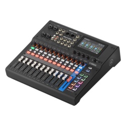 YAMAHA MGX12B Consola Digital de Audio | 12 Canales | Pantalla Tactil 4.3in | Entradas de Mic/Line y Estereo | Salidas Analogas y USB | Pads configurables | DSP | Entrada Bluetooth | Grabacion Multipi
