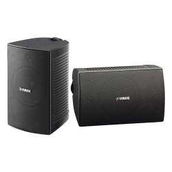 YAMAHA VS4 Altavoz de Montaje en Pared | 2 vias | Woofer 4" | Tweeter 1" | IPX3 | 8 ohms | 70/100V | Color Negro | Par