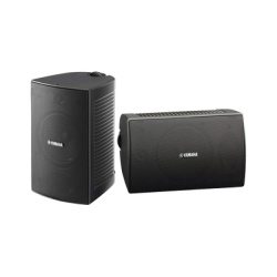 YAMAHA VS4 Altavoz de Montaje en Pared | 2 vias | Woofer 4" | Tweeter 1" | IPX3 | 8 ohms | 70/100V | Color Negro | Par