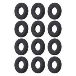 YEALINK FOAMY-EAR-CUSHION-FOR-UH34/YHS34-(12-PCS) Almohadillas De Espuma De Repuesto para Diademas Yealink UH34 / YHS34 (12 Piezas)