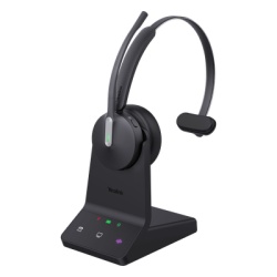 YEALINK WH64-MONO-UC Diadema Inalambrica WH64 Mono UC de Yealink con Acoustic Shield 2.0 y Funcionamiento DECT-Bluetooth