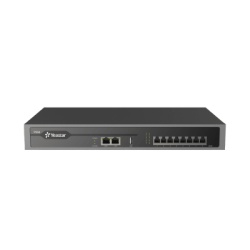 YEASTAR P550 Conmutador IP PBX Enterprise / 50 Extensiones / 25 Llamadas Simultaneas / Hasta 8 Puertos FXO/FXS / Call Center Integrado / Omnicanal WhatsApp Facebook y SMS / Transcripcion y Resumen IA