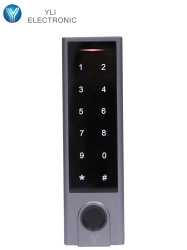 YLI YLE0750004 YLI YK1068A - Control de Acceso con Teclado Touch / Huella / Tarjetas ID 125 Khz / Exterior / Entrada Wiegand para Lector Esclavo
