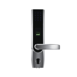 ZKTECO TL-400BR Cerradura autonoma derecha bluetooth de huella digital tarjeta de proximidad y contrasena / APP ZK Smart Key
