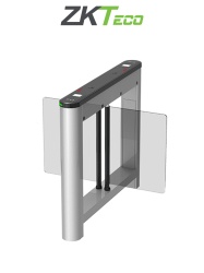 ZKTECO ZKT0920046 ZKTECO SATURNS1200 - Barrera Peatonal Central Abatible / Acero SPCC laminado en frio / Hasta 3 millones de ciclos / Vidrio templado 2.5D / Requiere barrera Saturn-S1000