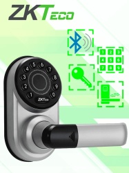 ZKTECO ZKT2450011 ZKTECO ML200 - Cerradura inteligente con teclado/ Bluetooth / 100 Usuarios / Compatible con app Zsmart