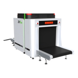 ZKTECO ZKX10080 Sistema de Inspeccion por Rayos-X / Energia Doble 160 kV / Tunel 100 x 80 cm (39.4 x 31.5 in) / Identificacion Biometrica / Deteccion de Explosivos y Drogas / Monitor Doble 21.5" / Car