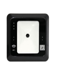 ZKTECO ZTA0730001 ZKTECO QR500B - Lector Esclavo de Codigo QR NFC y Tarjeta Mifare Frecuencia 13.56MHz / DC 12V o 5V por USB / Cable USB Incluido / Conexion Wiegand / Compatible con Paneles InBio y S