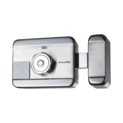 AccessPRO ACCESSRIMMOTOR Cerradura Electrica Motorizada / Con Lector de Tarjetas de Proximidad (EM 125Khz) / Exterior