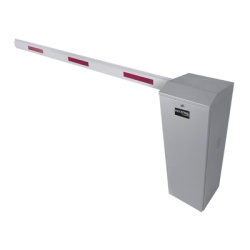 AccessPRO KIT-XBS-LB Kit de Barrera Vehicular Izquierda Color Gris y Brazo Ajustable de 3.6 a 5.5 m
