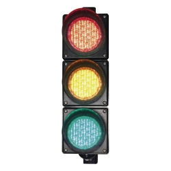 AccessPRO PRO-LIGHT-LEDT10 Semaforo / Senalizacion Rojo Verde y Amarillo / Diametro 100mm / LED / 110vca.