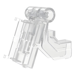 AccessPRO T-SHAPE-HOOK-3124 Gancho en T con Placa Trasera Adaptadora para Etiqueta de Tinta Electronica / AccessPRO / Diametro 5-9 mm / Compatible con 2.13" - 2.66" - 2.9"