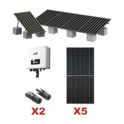 AFORE HNS3000TLKIT1 Kit Solar Interconexion / 3kW 220Vca / Inversor AFORE / Montaje Incluido