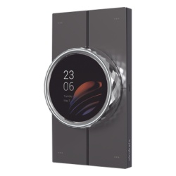 AKUBELA RT61D1US Mini pantalla tactil Hub controlador integrable con sistemas de automatizacion compatible con multiples marcas una entrada de iluminacion 4 botones para escenas. Conexion Wifi