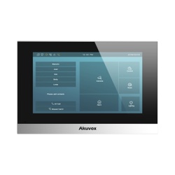 AKUVOX C315W Monitor IP Android / Pantalla Touch Screen LCD 7" / WiFi / PoE / Comuncacion SIP / Conexion Remota por App / Administracion Nube Gratis