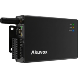 AKUVOX WR01-L Controlador de Acceso IP / Administración Cloud / 4G LTE / BLE 5.0 / PoE 802.3af / 2 Relés / 2 Entradas / Ethernet 10/100 Mbps - Img 2