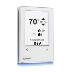 ALERTON MS4-TH-MSTP Microset 4 BACnet MS/TP / Sensor de Pared con Pantalla Tactil de Vidrio Reforzado / Sensores de Temperatura y Humedad / Alerton by Honeywell / Procesador ARM Cortex-M4