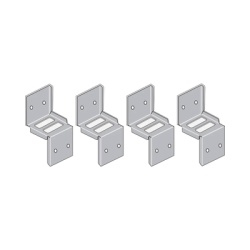 ALLIED TELESIS AT-BRKT-J23 KIT MONTAJE EN PARED P/ATGS910/5 8