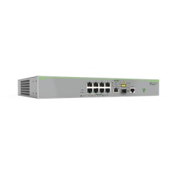 ALLIED TELESIS AT-FS980M/9-10 Switch Administrable CentreCOM FS980M Capa 3 de 8 Puertos 10/100 Mbps + 1 puertos RJ45 Gigabit/SFP Combo