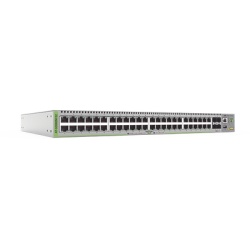 ALLIED TELESIS AT-GS980M/52-10 Switch Administrable CentreCOM GS980M Capa 3 de 48 puertos 10/100/1000Mbps + 4 SFP Gigabit
