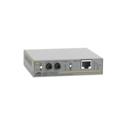 ALLIED TELESIS AT-MC101XL-60 Convertidor de medios fast ethernet a fibra optica conector ST multi-modo (MMF) hasta 2 km adaptador de alimentacion multiregion