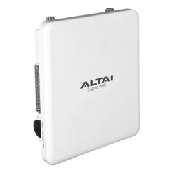 ALTAI TECHNOLOGIES A660-S Punto de Acceso Wi-Fi 6 Mesh Tri-Radio Exterior / 4.177 Gbps / Dual-Band 2.4 GHz y 5 GHz / 2 Radios con Antenas Sectoriales Integradas / 1 Radio en 5 GHz Conectorizado con 2