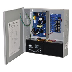 ALTRONIX ALTV1224DC Fuente de alimentacion de 12/24 Vcc a 4/6A con 8/16 salidas con capacidad de bateria de respaldo requiere bateria